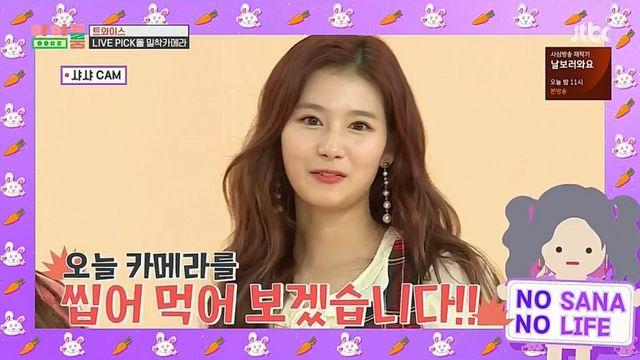 트와이스 사나⋯!