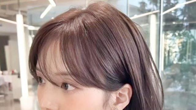 여친상의 정석.. 단발머리 헤어 모델