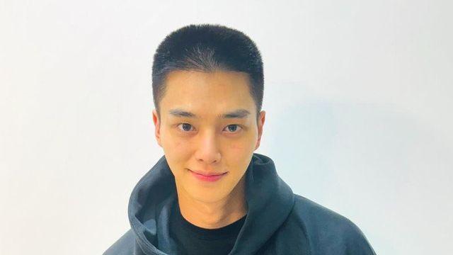 송강 입대, 밤톨 머리 공개…‘머리발’ 없는 비주얼 [DA★]