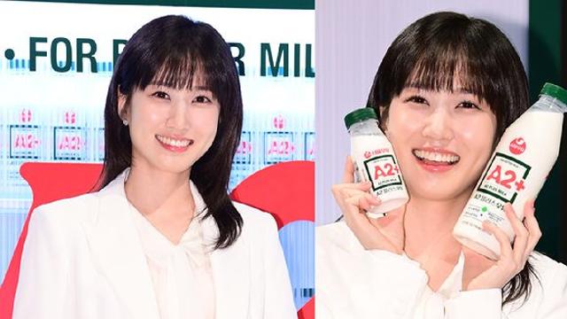 '밀크녀' 공식인증?…박은빈, 깨끗해 늘 싱그러워 귀여운게 최고야 [엔터포커싱]