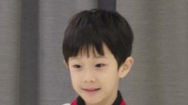 최민환子 재율, 태권도 '파란 띠' 승격…