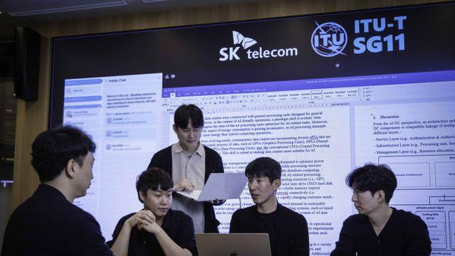 SKT, AI DC 연동기술 국제 표준화 이끈다