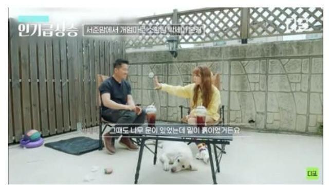 담 밑에 땅굴파서 옆 집 강아지랑 친구 초대한 우리 집 개		…