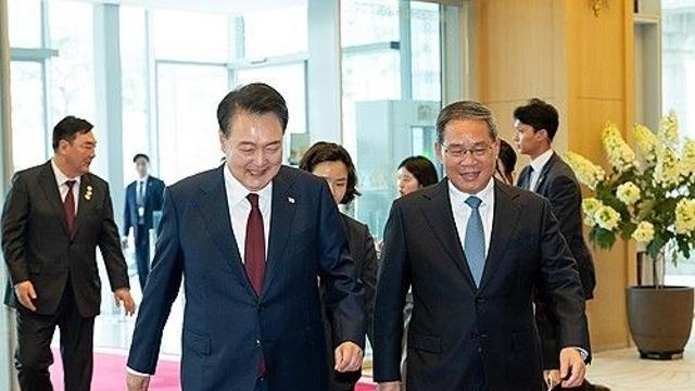 尹대통령, 두보 '춘야희우' 언급하며 리창 中총리 배웅