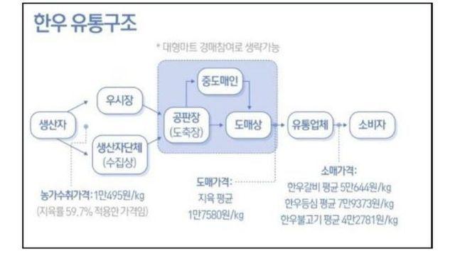 한국과 비교되는 호주의 소고기 유통구조		…
