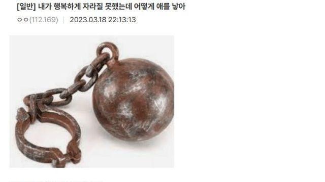 MZ세대가 출산을 포기한 이유 중 하나		…