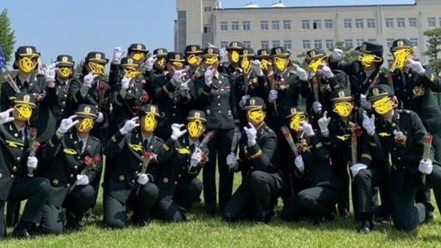 자랑스런 대한민국 육군 장교 단체사진:)