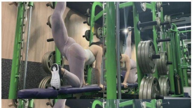 헬스장에 나타난 전갈