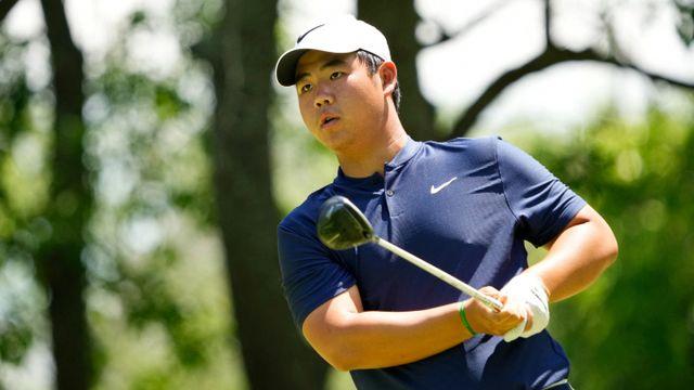 19계단 순위 상승… 김주형, 시즌 첫 '톱10' 눈앞