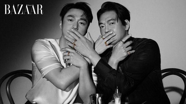 까르띠에 트리니티 100주년을 장식한, 배우 박지환 & 최영준