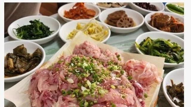 광어가 대량 양식되기 전에 사랑받던 생선회		…