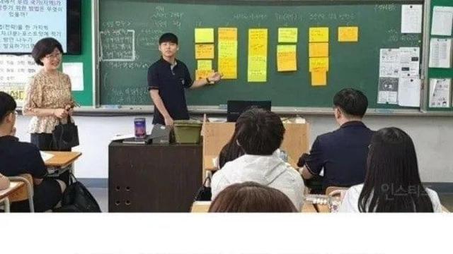 요즘 초중고 학교 수업 시간에 금지된 행동.jpgwow