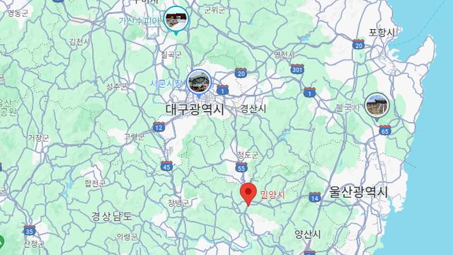 대한민국 TOP 1위 2위 다투는 지역:)