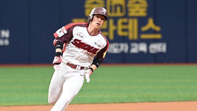 '미친 속도'로 고척돔 내달렸다!…키움 김혜성, KBO리그 통산 96번째 '그라운드 홈런'