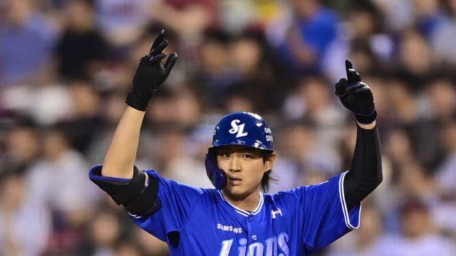 구자욱, 찬스 살린 적시타