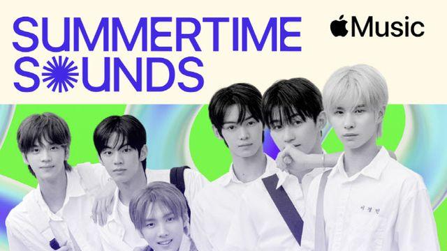애플뮤직, TWS 여름 플레이리스트 공개…애플명동서 공연도