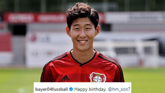 손흥민 생일 못 참지! ‘무패 우승’ 레버쿠젠도 “생일 축하해”→UCL 원더골 조명