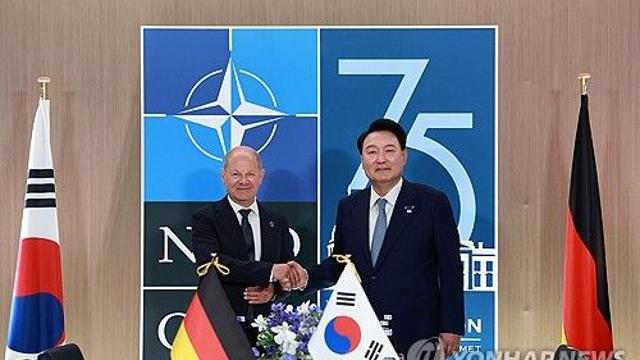 尹대통령, 독일·캐나다·네덜란드 정상과 회담…연쇄회담 시작