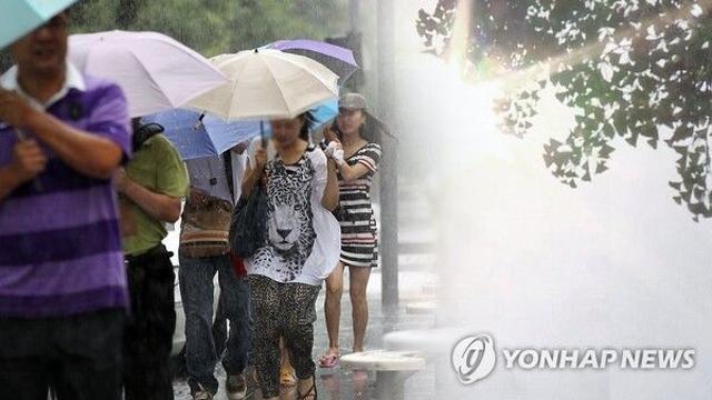 [날씨] 오늘 곳곳 구름 많고 소나기…대부분 30도 이상