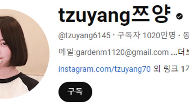 쯔양 구독자 수 상황