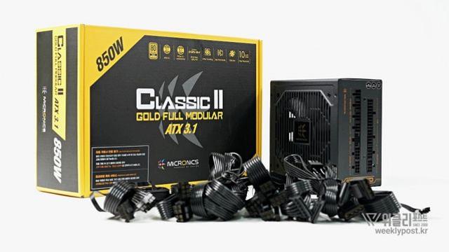 전통은 계승하고 품질은 높이고! 마이크로닉스 Classic II 850W 80PLUS골드 풀모듈러 ATX 3.1 써보니