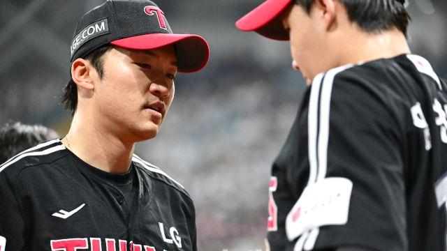 상처뿐인 승리... LG 어쩌나, 60억 외야수+광속 사이드암 부상 교체, 몸상태에 촉각