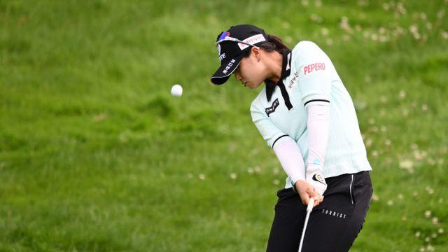 28홀 경기한 최혜진, 에비앙 챔피언십 공동 5위..선두와 5타 차
