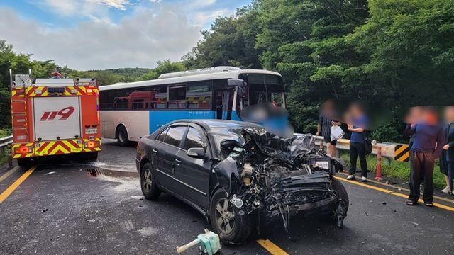 차량 들이받고 도주한 무면허 뺑소니범 경찰 구속