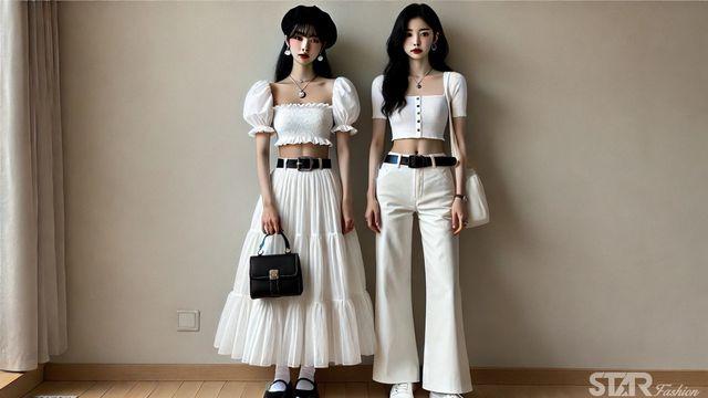화이트 컬러로 여름을 빛내다: '올 화이트 룩'의 매력
