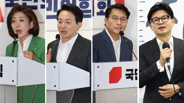 [폴리-한길 여론조사] 책임당원 한동훈 62.1% 지지...1차 투표서 과반득표 당선 유력
