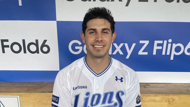 'KBO 데뷔' 삼성 카데나스 