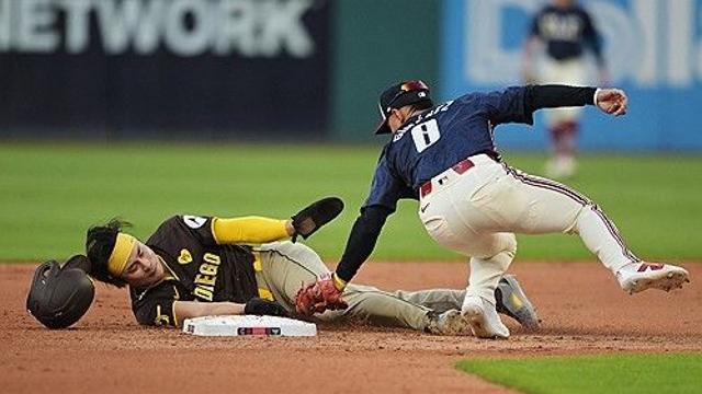 김하성, MLB 후반기 첫 경기서 2타수 무안타