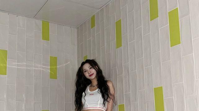오하영, 비율이 좋아보이는 데님 스타일링