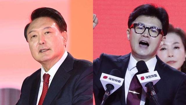 한동훈, 국민의힘 대표에 당선되자마자 윤 대통령에게 직격탄 날려