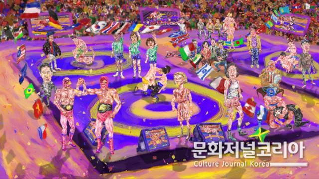 표갤러리, 김형수 개인전 '운동繪' 개최