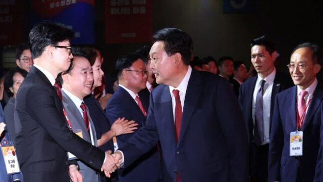 尹대통령, 오늘 한동훈 등 국힘 새 지도부와 만찬