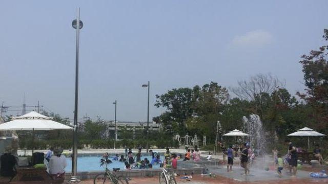 시흥시, 청사 야외휴게공간에 어린이 물놀이 시설 개장