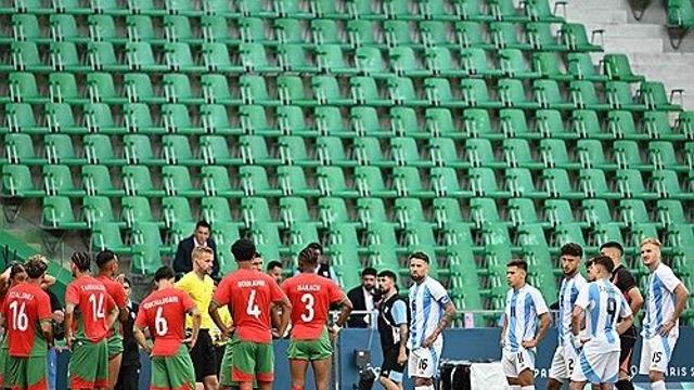 [올림픽] 대회 첫 경기부터 2시간 중단 '파행'…아르헨티나 남자축구 패배(종합)