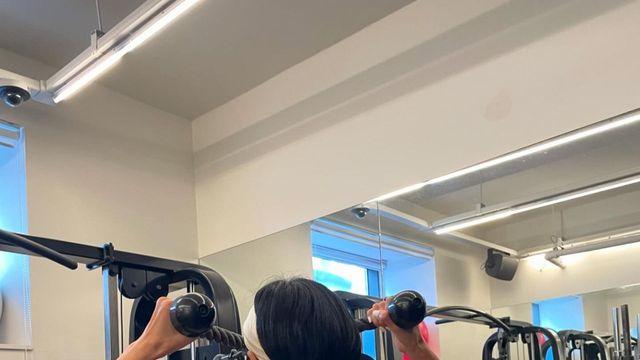 김나영, 두 아들 엄마의 성난 등근육