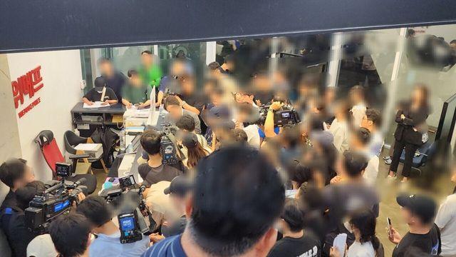 1시 위메프 대표 설명중