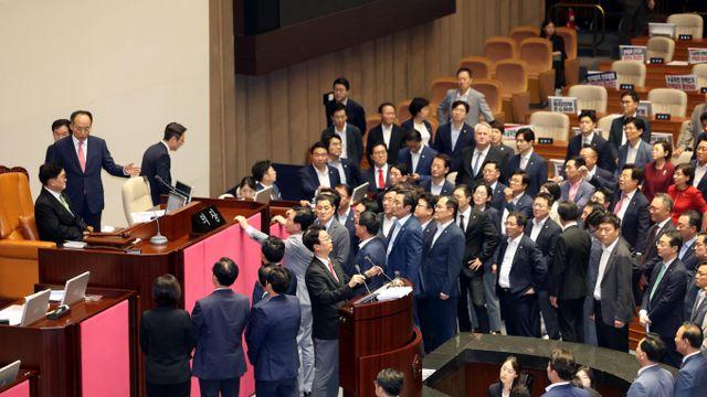 野, 오늘 채상병 특검·방송4법 본회의 상정… 與 필리버스터 맞대응