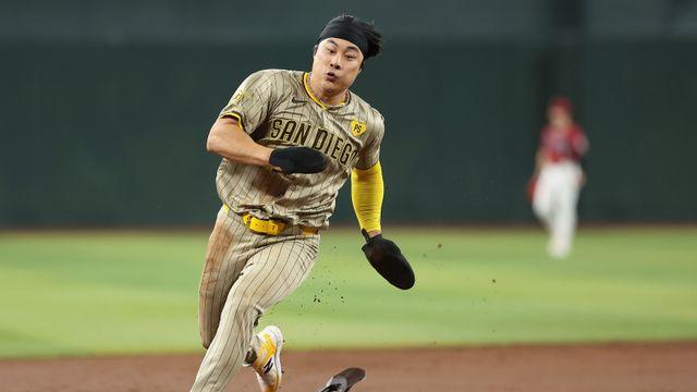 '20안타 속 유일하게 안타 없지만..' 김하성, 2볼넷·3득점으로 팀 대승 기여