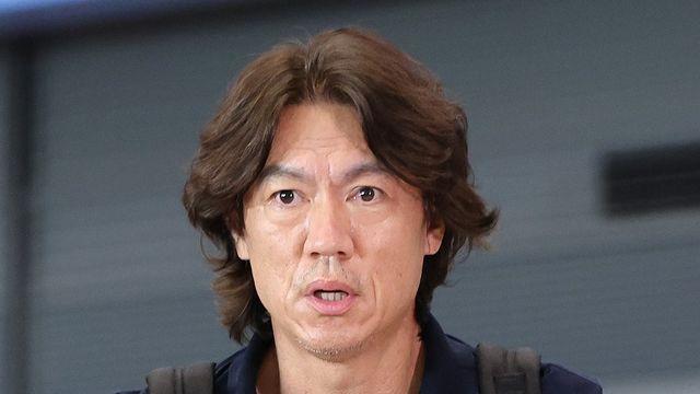 '코치 면접+손흥민 만남' 홍명보 감독 귀국…