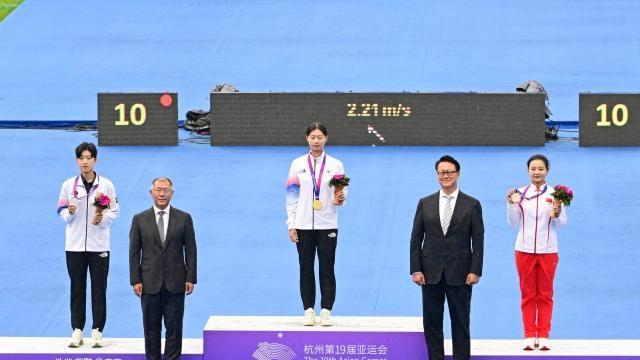 활 당겨보고 쏴보고…현대차그룹, 현대모터스튜디오 고양서 양궁체험