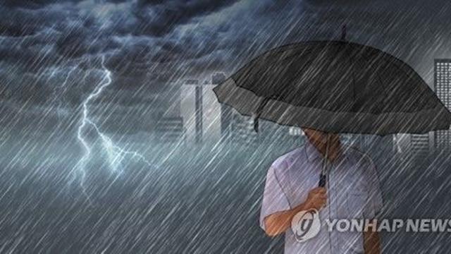 경기 성남에 호우주의보…수원 등 29곳 폭염경보 유지