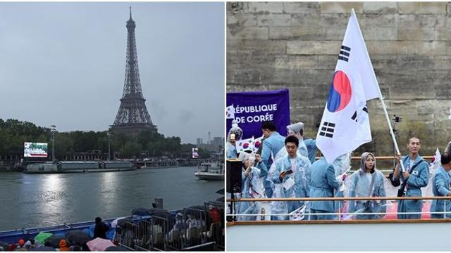 100년 만에 다시 파리 올림픽… 한국 선수단 48번째 입장