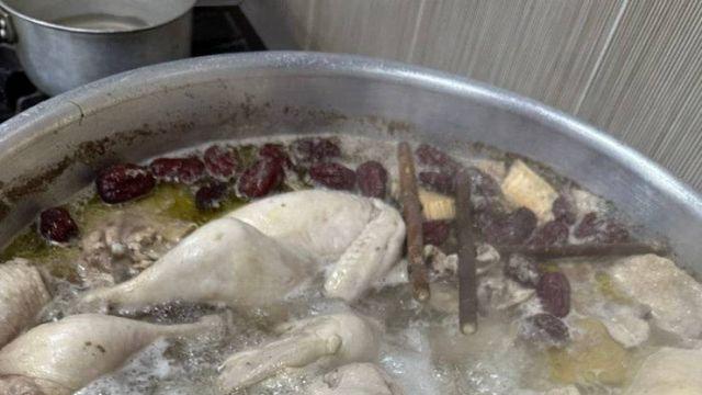 단체급식 삼계탕