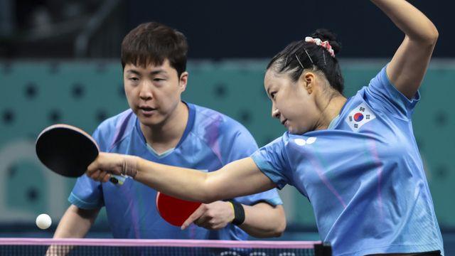 신유빈-임종훈, '찰떡 호흡'으로 16강전 4-0 완승...쾌진격 시작했다 [2024 파리]