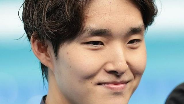 '1번 레인의 기적' 김우민 
