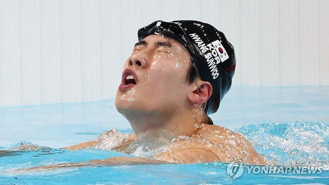 황선우, 충격의 '결승행 실패' 왜?→남자 자유형 200m 준결승 9위…어디서 도대체 밀렸나 [2024 파리]